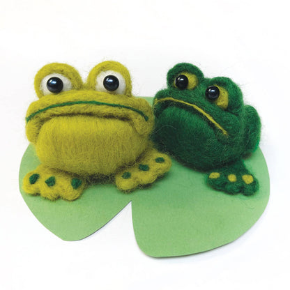 Frogs Needle felting Kit