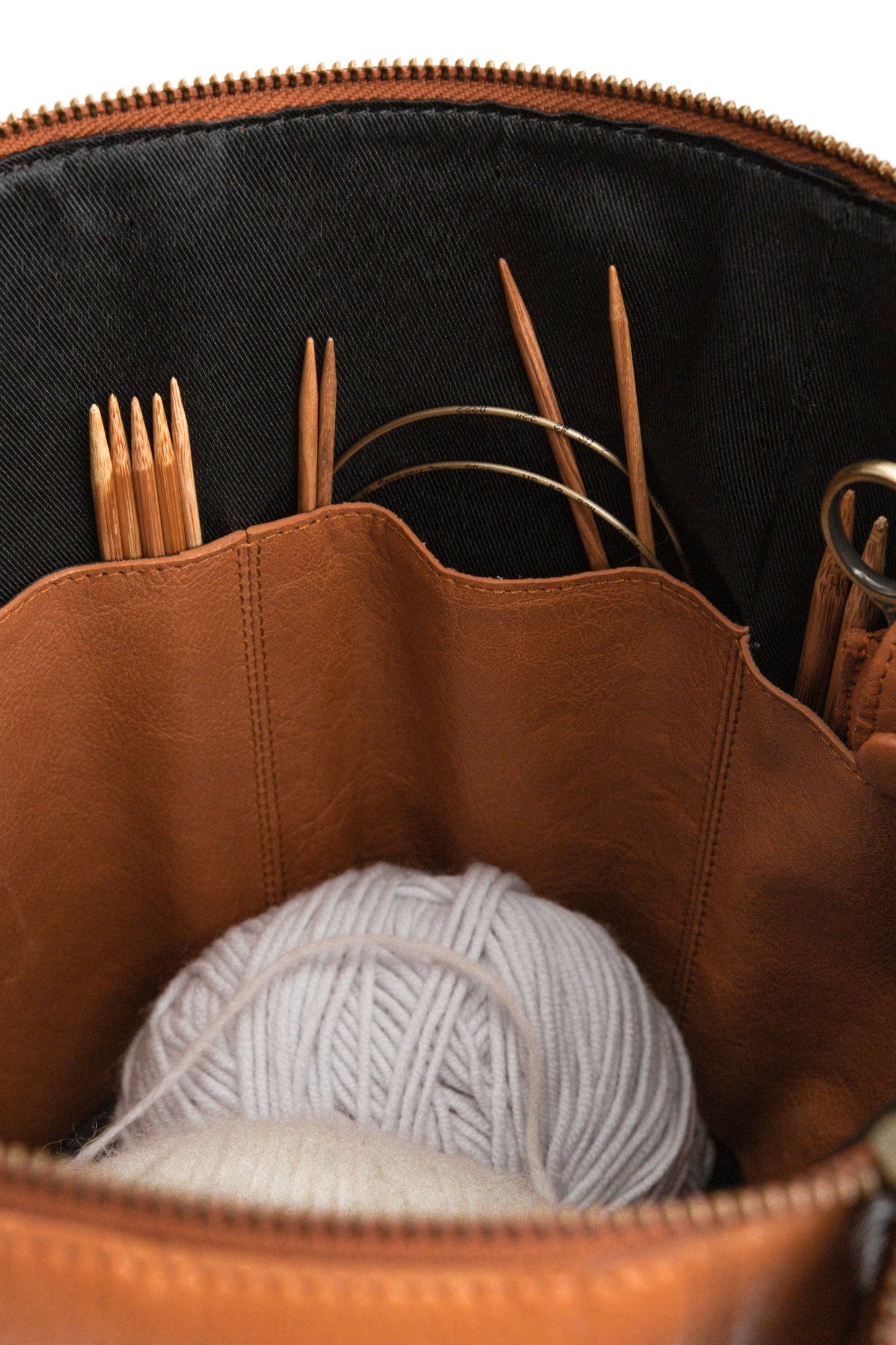 Saturn XL Project Bag: Whisky / One size