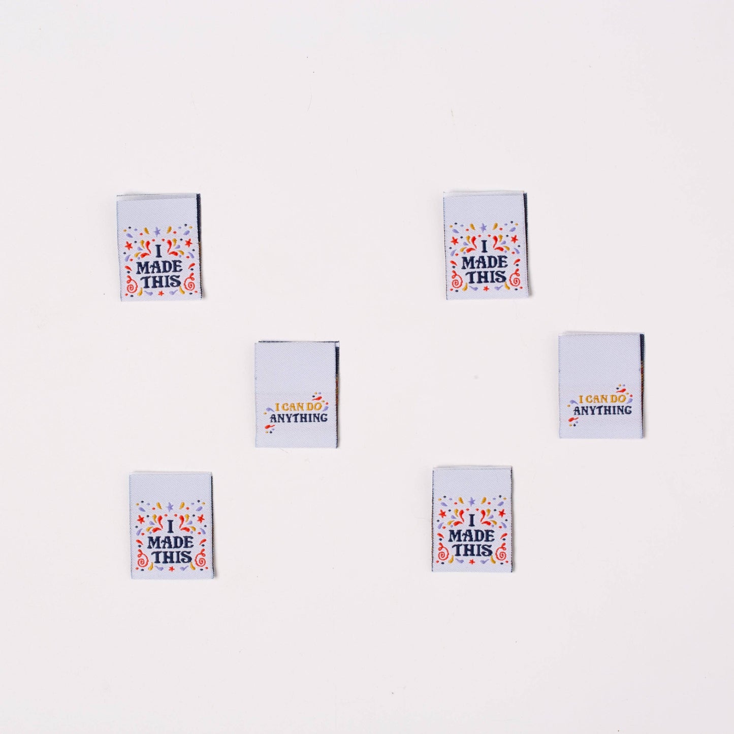 I MADE THIS - I CAN DO ANYTHING - Sewing Labels Tags