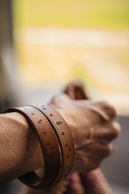 Fibi Ruler Bracelet: Whisky
