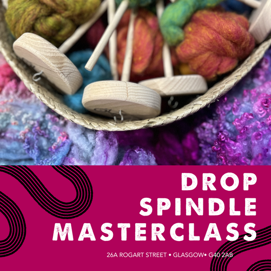 Drop Spindle Masterclass: Dates for March to April